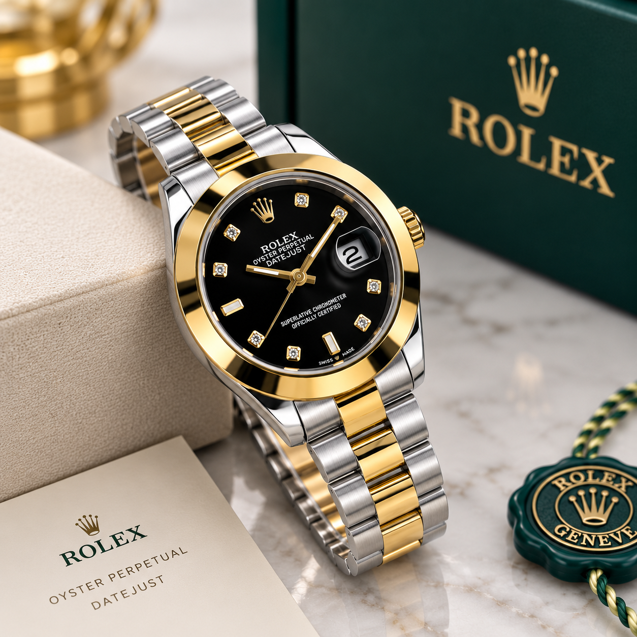 Rolex Datejust Two-Tone – Black Dial