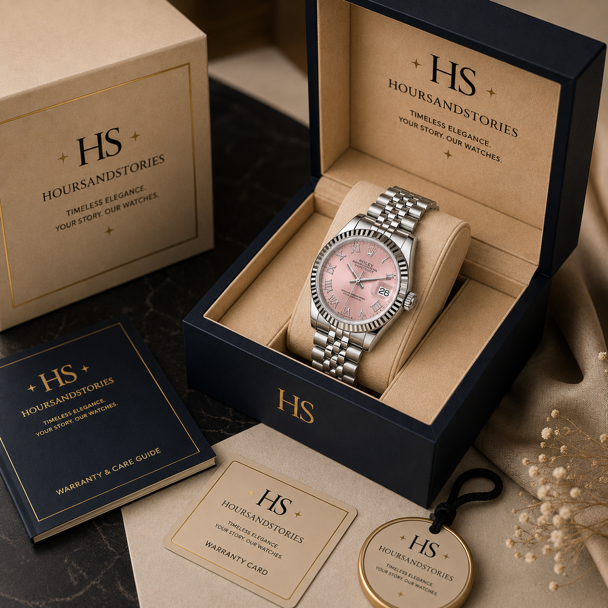 Rolex Lady Datejust Pink Dial