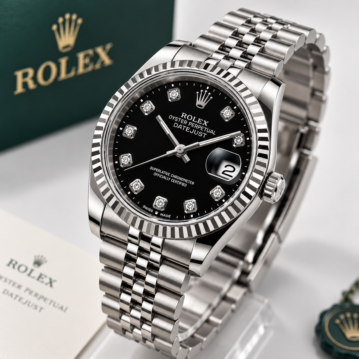 Rolex Datejust – Black Dial