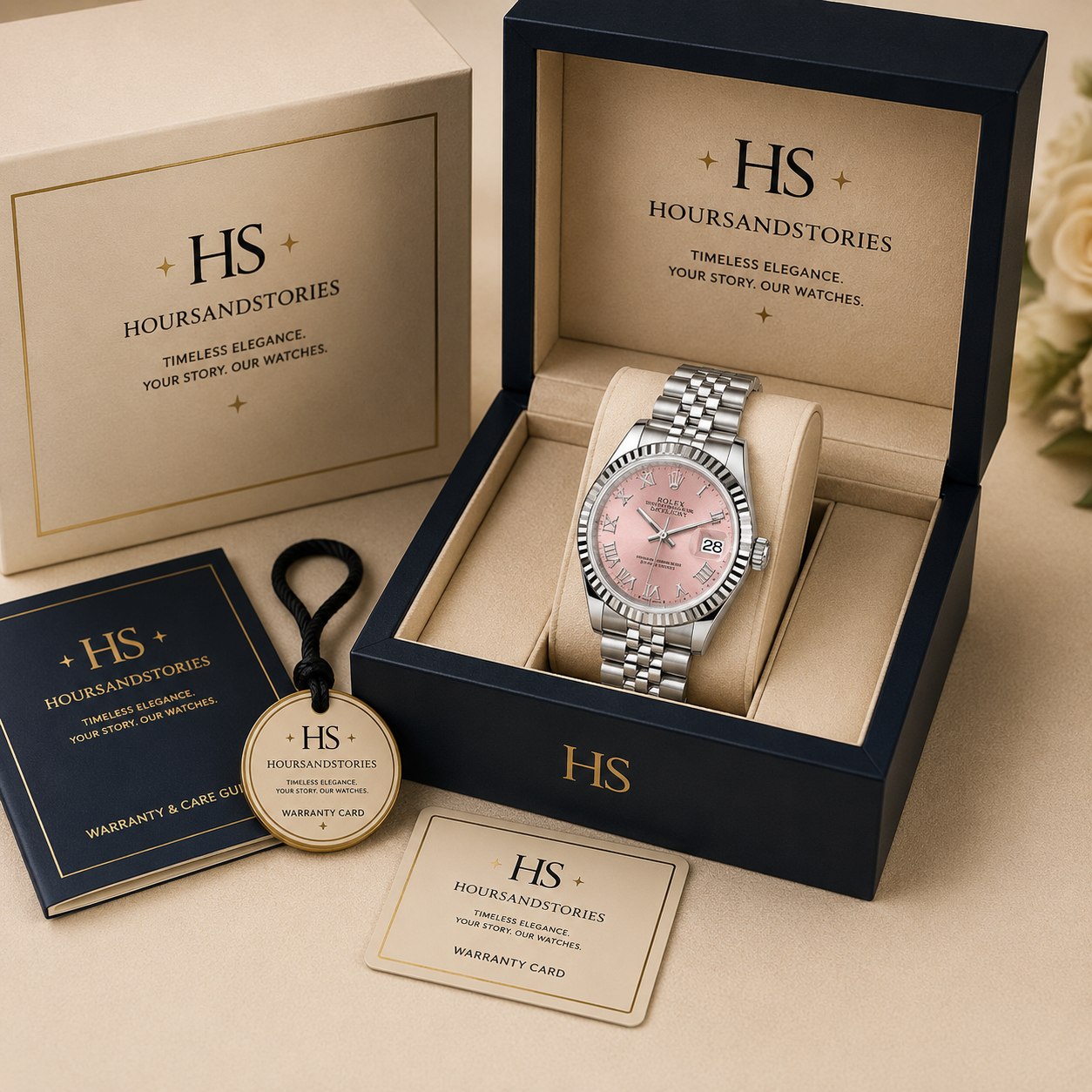 Rolex Lady Datejust Pink Dial