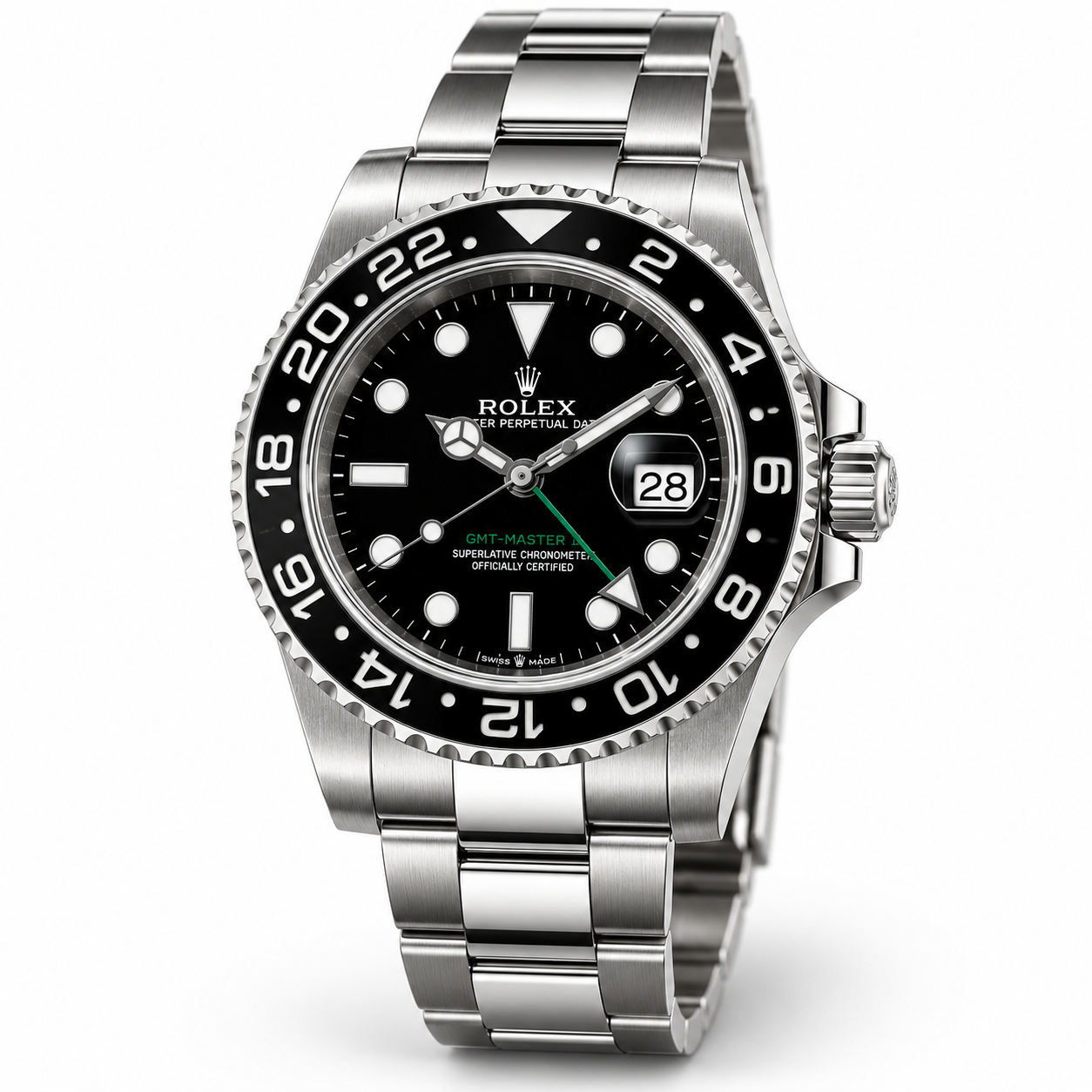 Rolex GMT-Master II Black Dial – Stainless Steel