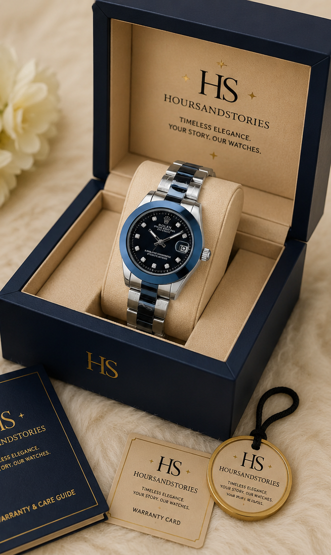 ROLEX Ladies Just Date Watch AW-010